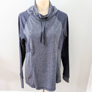 Avia Funnel Neck Active Pullover Sweatshirt Top